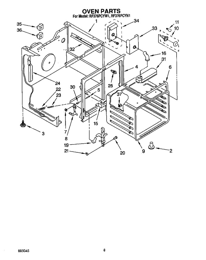 Diagram for RF376PCYW1