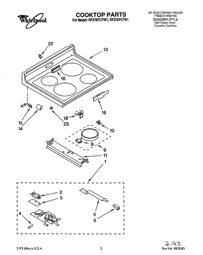 Diagram for RF376PCYN1