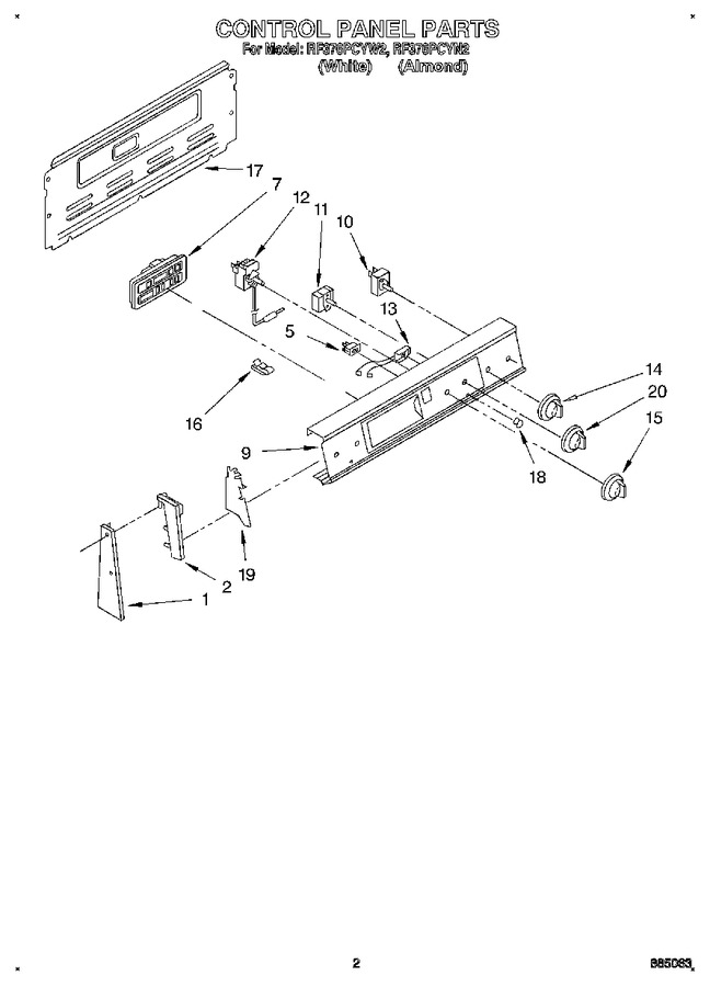 Diagram for RF376PCYW2