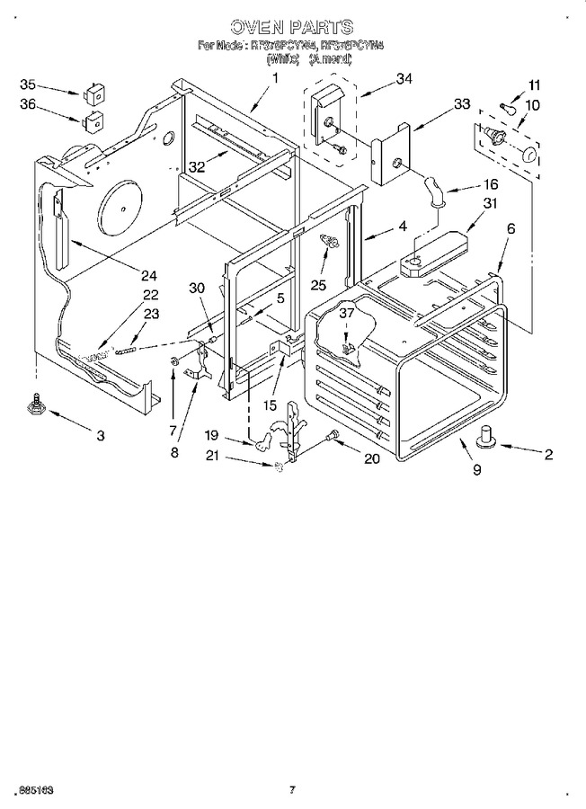 Diagram for RF376PCYN4