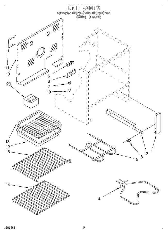 Diagram for RF376PCYN4