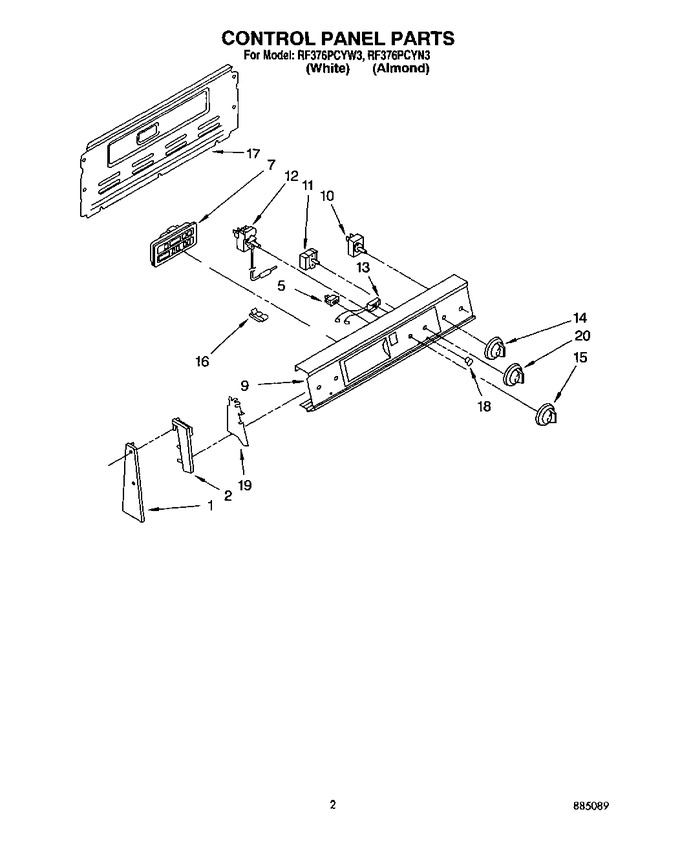 Diagram for RF376PCYW3