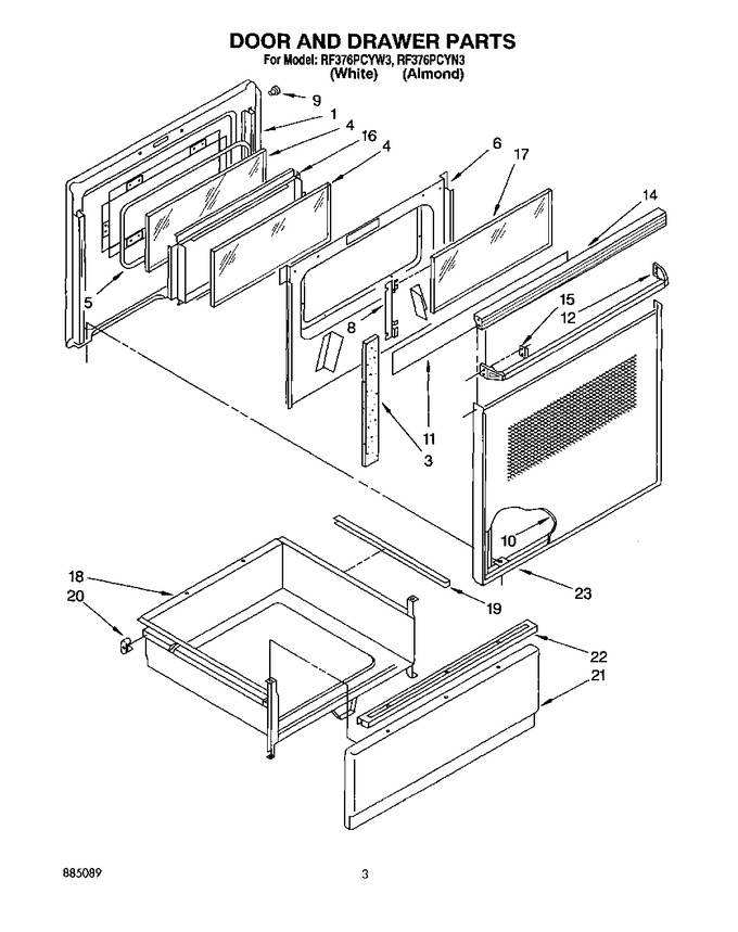 Diagram for RF376PCYW3