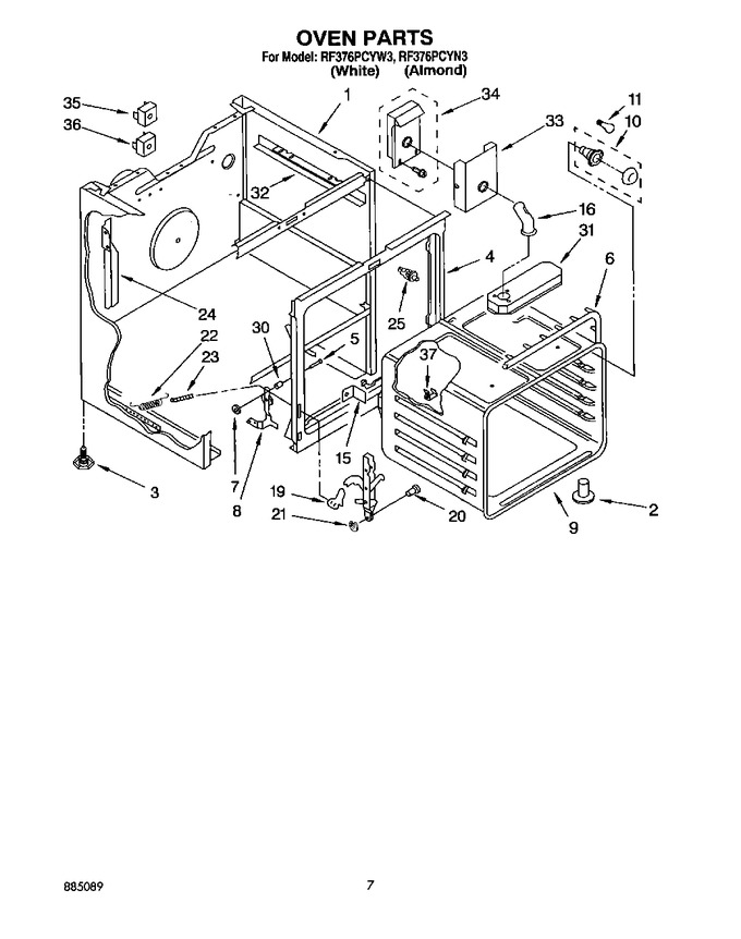 Diagram for RF376PCYW3