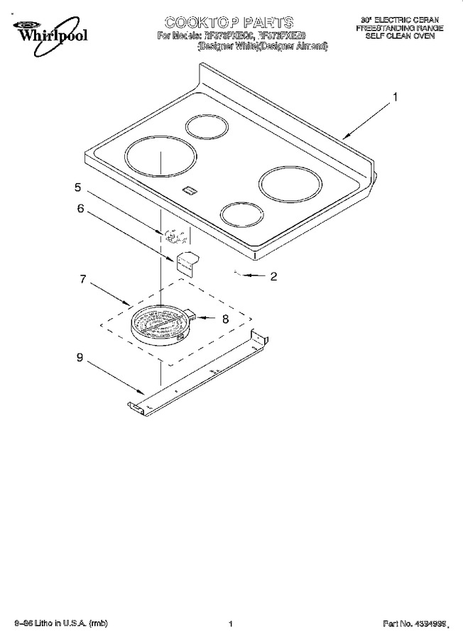 Diagram for RF376PXEQ0