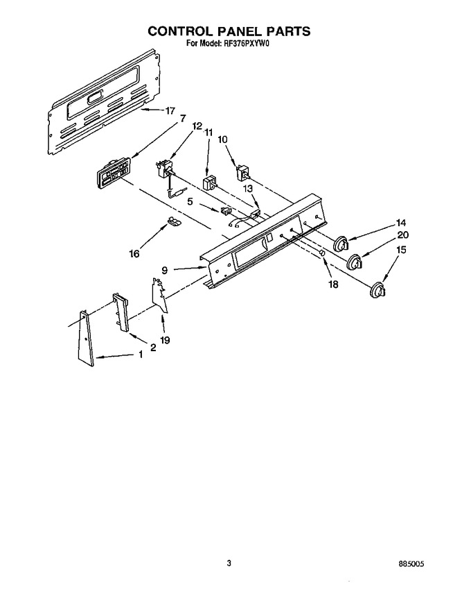 Diagram for RF376PXYN0
