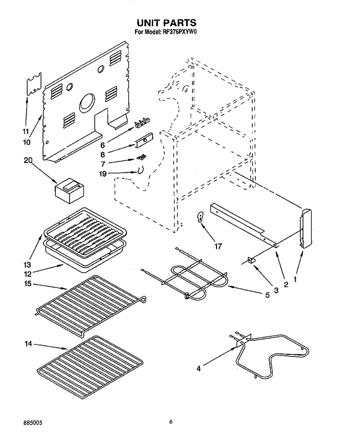 Diagram for RF376PXYN0