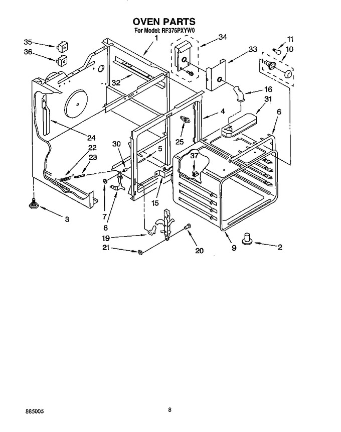 Diagram for RF376PXYN0