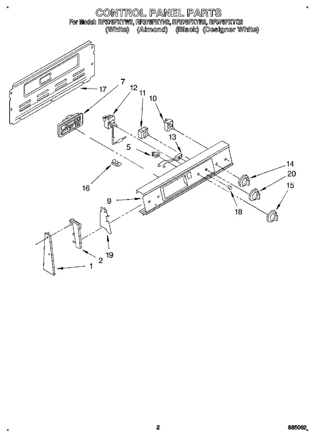 Diagram for RF376PXYQ2