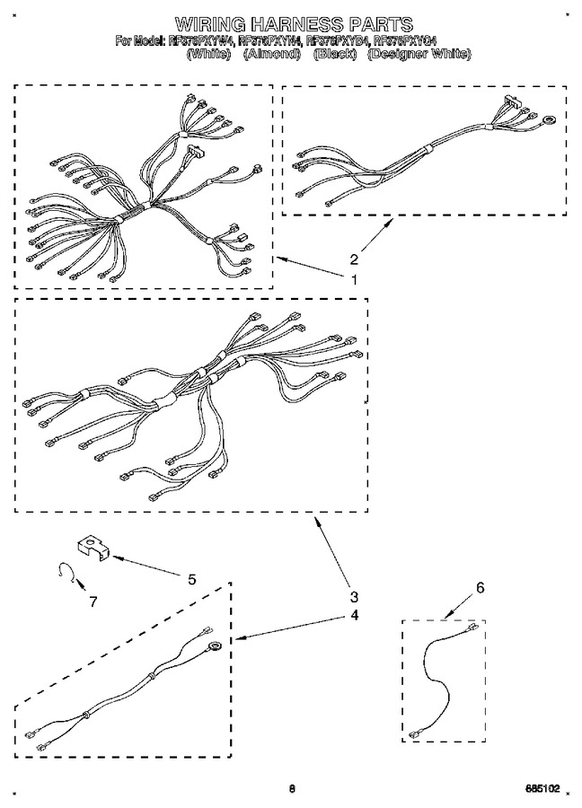 Diagram for RF376PXYB4