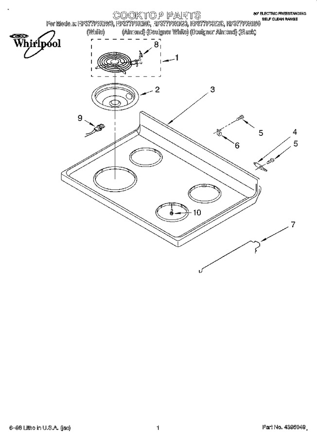 Diagram for RF377PXGB0
