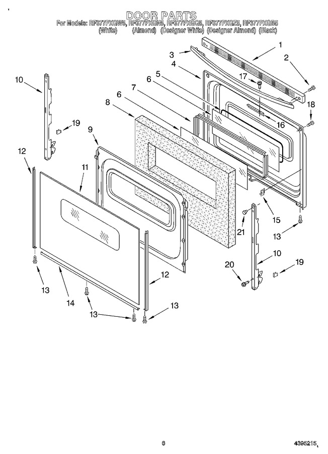 Diagram for RF377PXGQ5