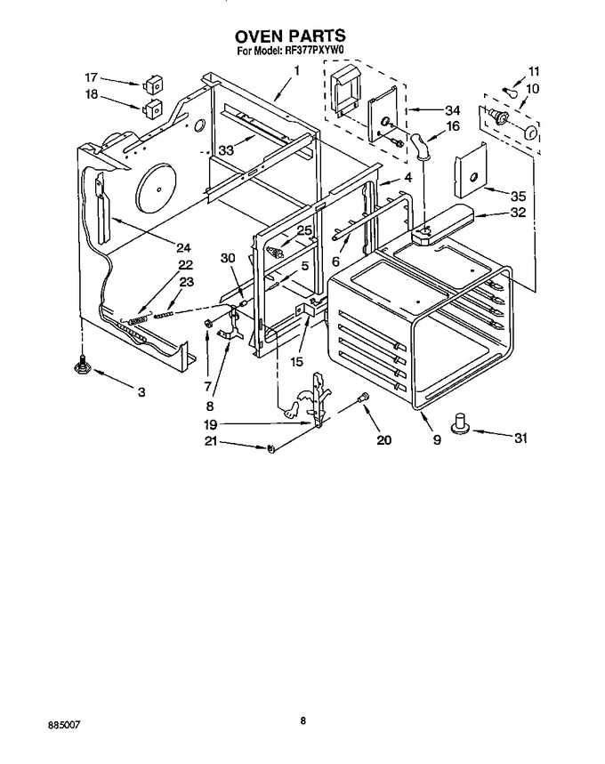 Diagram for RF377PXYN0