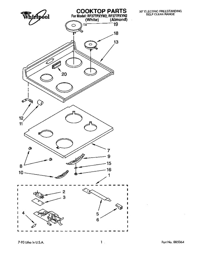 Diagram for RF377PXYW2