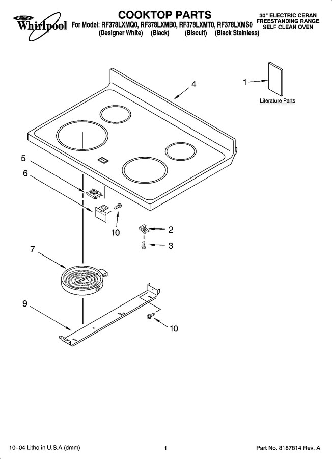Diagram for RF378LXMT0