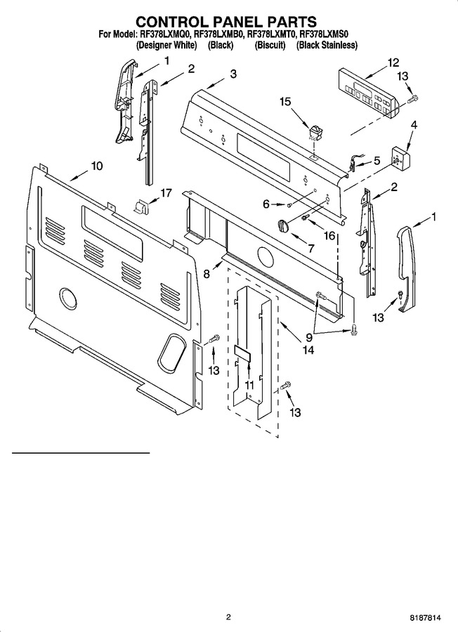 Diagram for RF378LXMT0