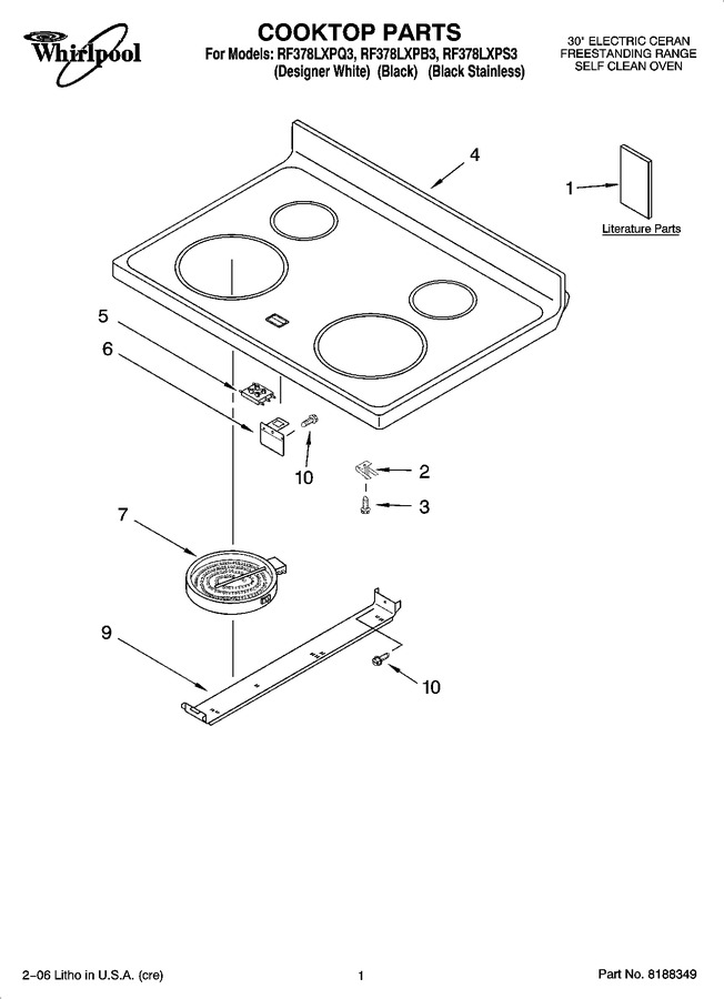 Diagram for RF378LXPS3