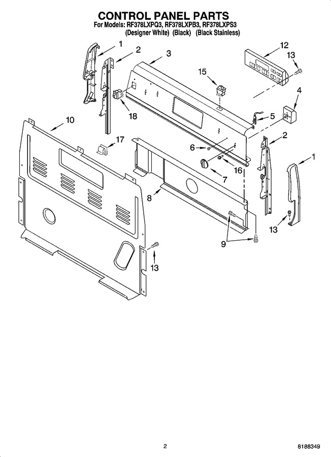 Diagram for RF378LXPS3