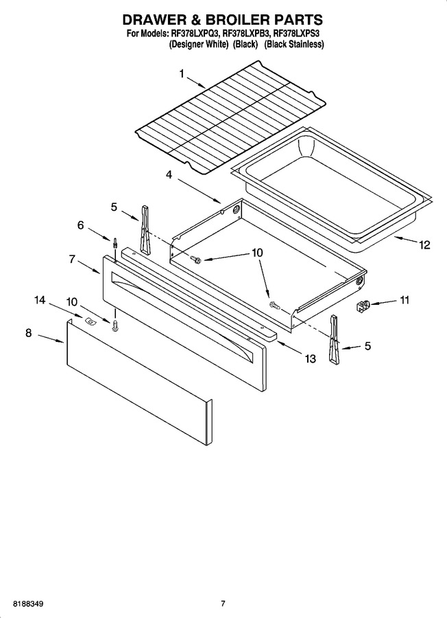 Diagram for RF378LXPQ3