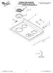 Diagram for 01 - Cooktop Parts
