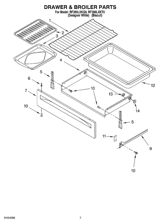 Diagram for RF380LXKT0