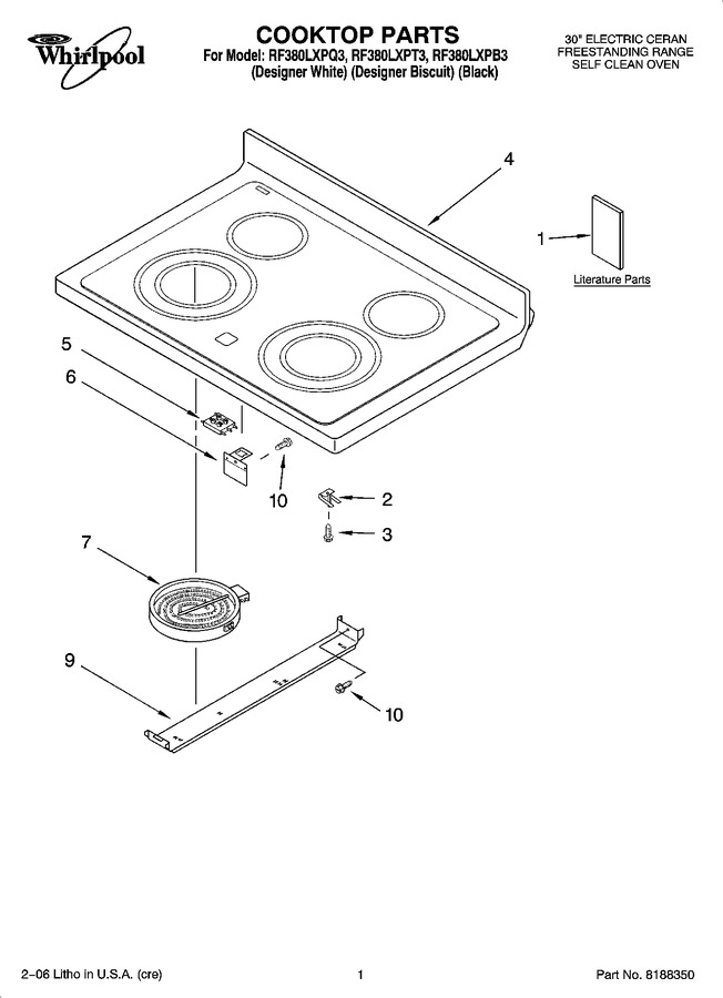 Diagram for RF380LXPT3