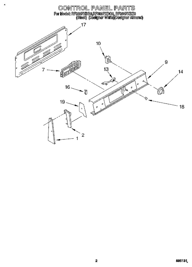 Diagram for RF385PXDQ0