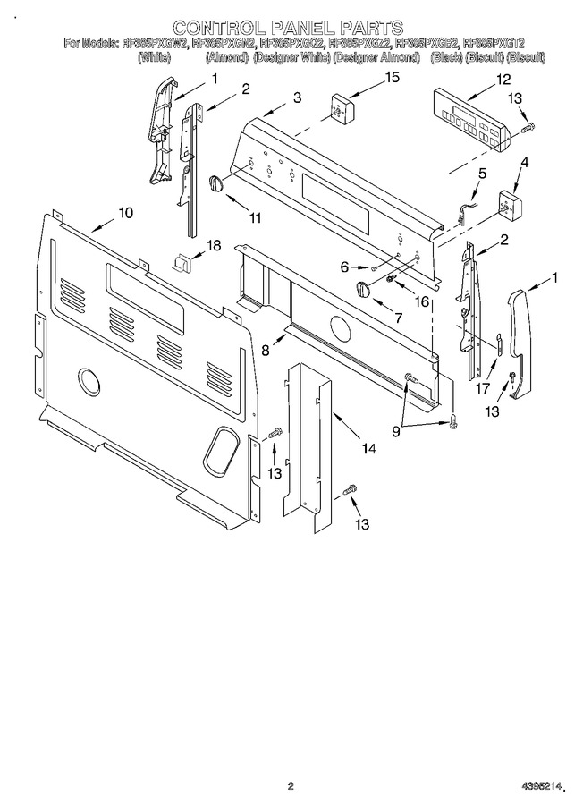 Diagram for RF385PXGW2