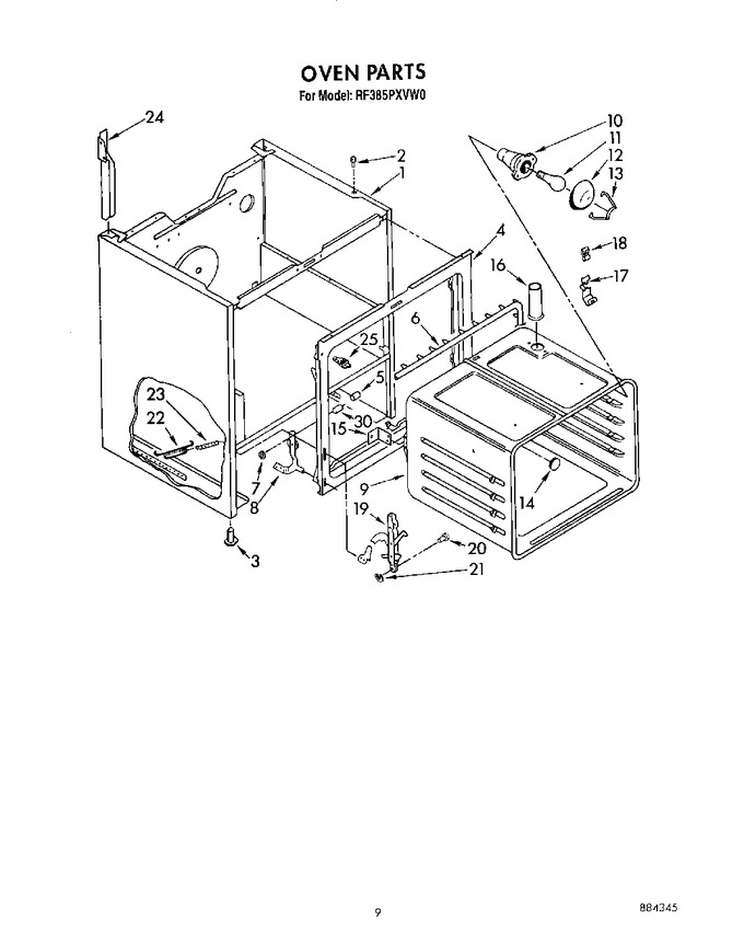 Diagram for RF385PXVW0