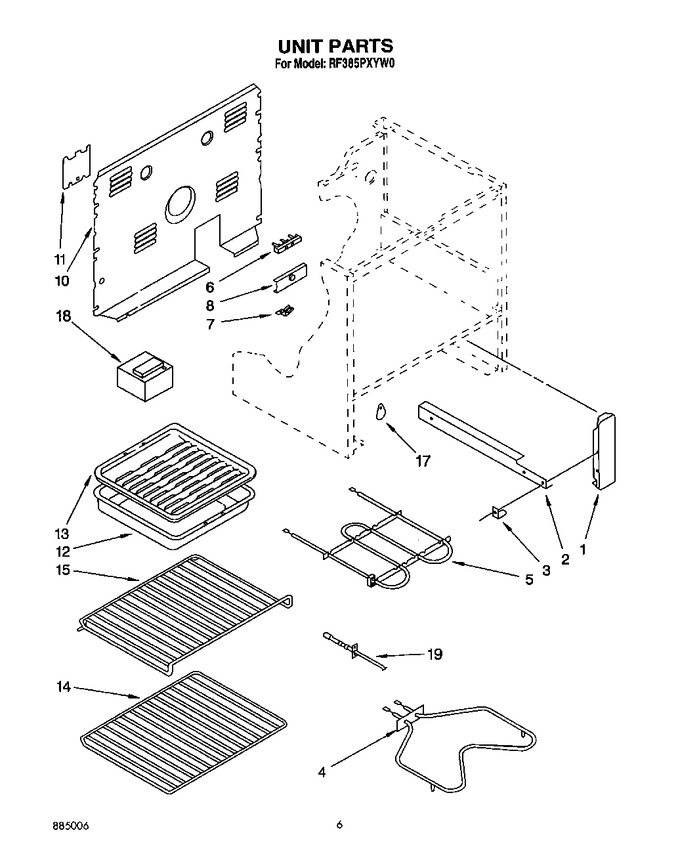 Diagram for RF385PXYN0