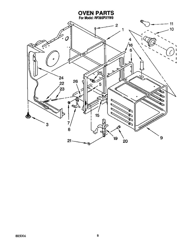 Diagram for RF385PXYN0