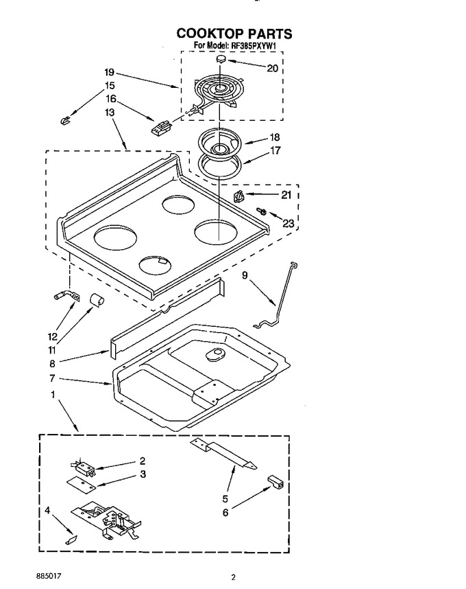Diagram for RF385PXYQ1