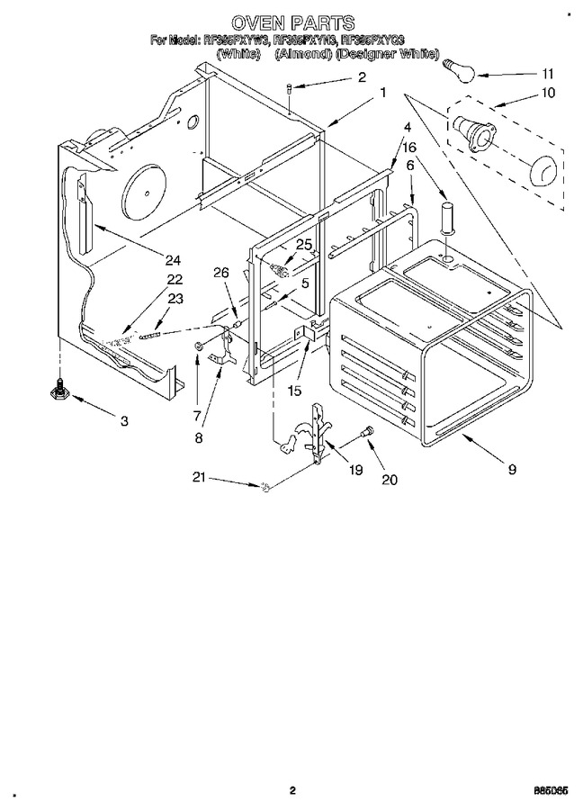 Diagram for RF385PXYW3