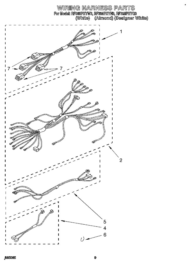 Diagram for RF385PXYW3