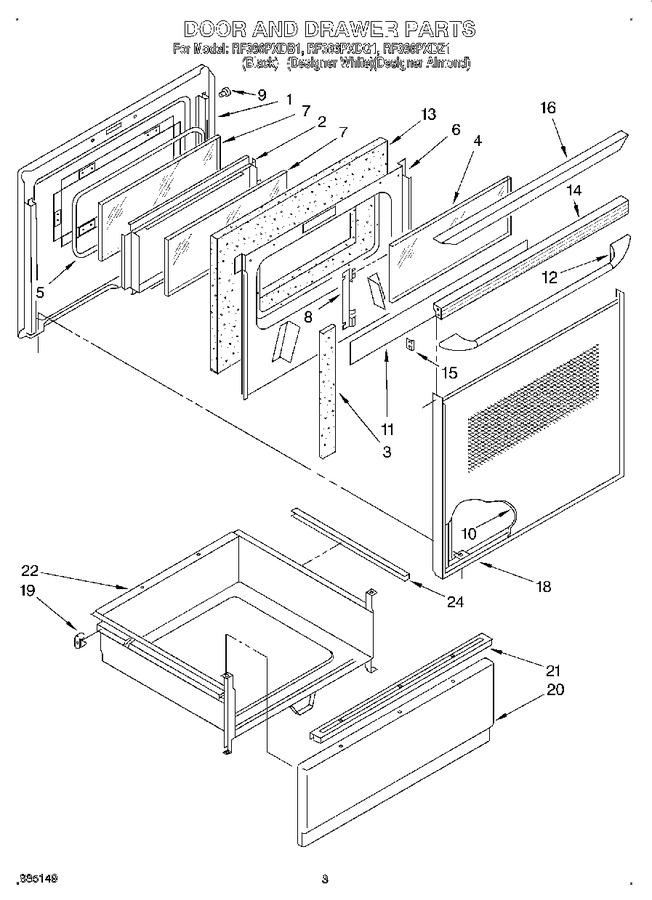 Diagram for RF386PXDQ1