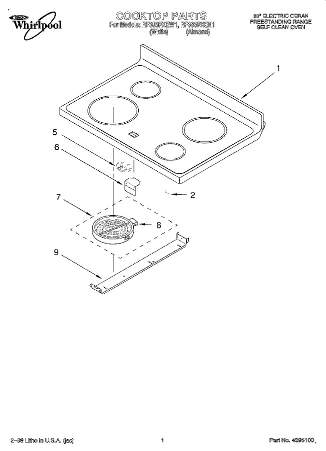 Diagram for RF386PXEW1