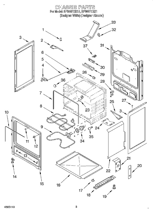 Diagram for RF386PXEZ1