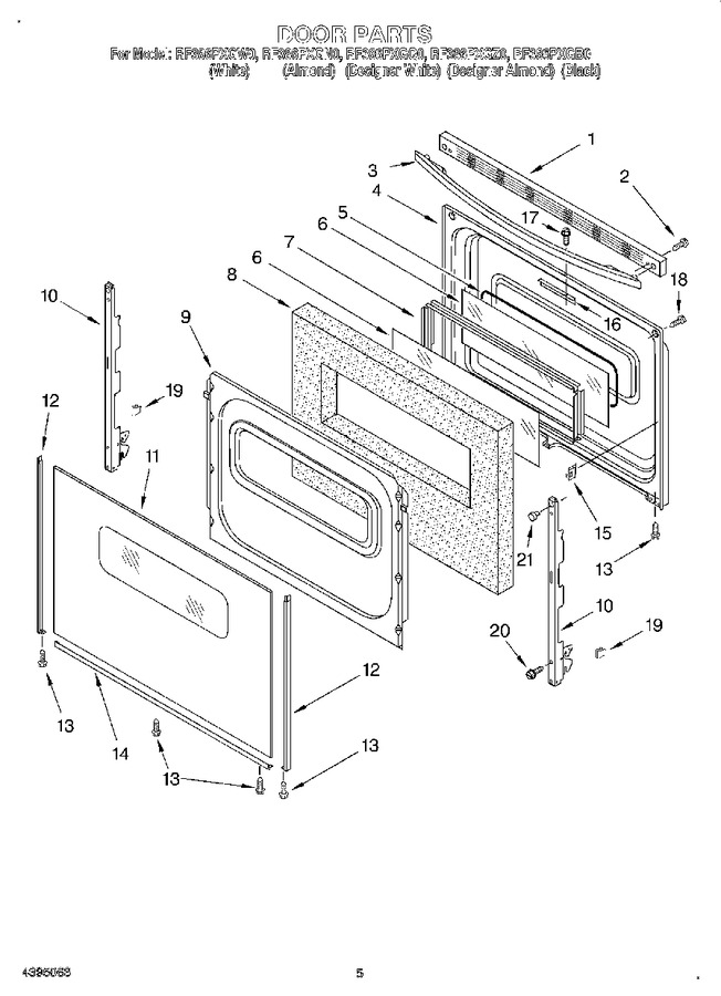 Diagram for RF386PXGN0