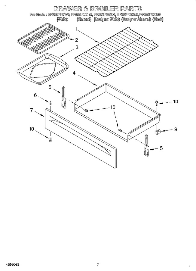 Diagram for RF386PXGN0