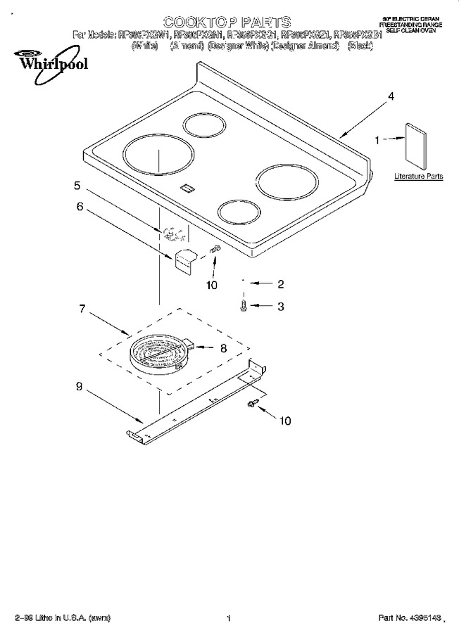 Diagram for RF386PXGW1