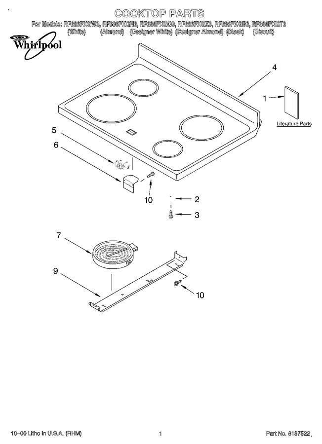 Diagram for RF386PXGT3