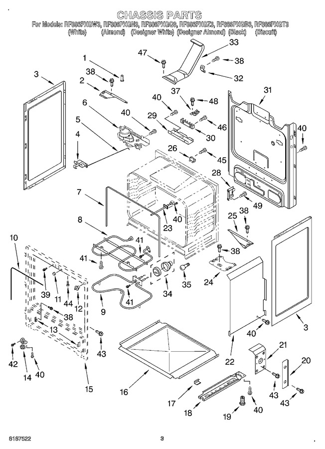 Diagram for RF386PXGW3