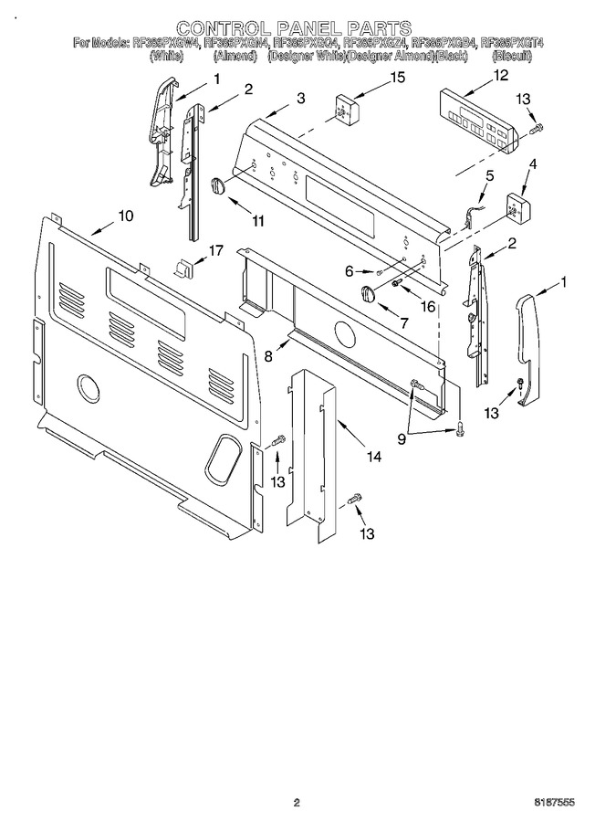 Diagram for RF386PXGZ4