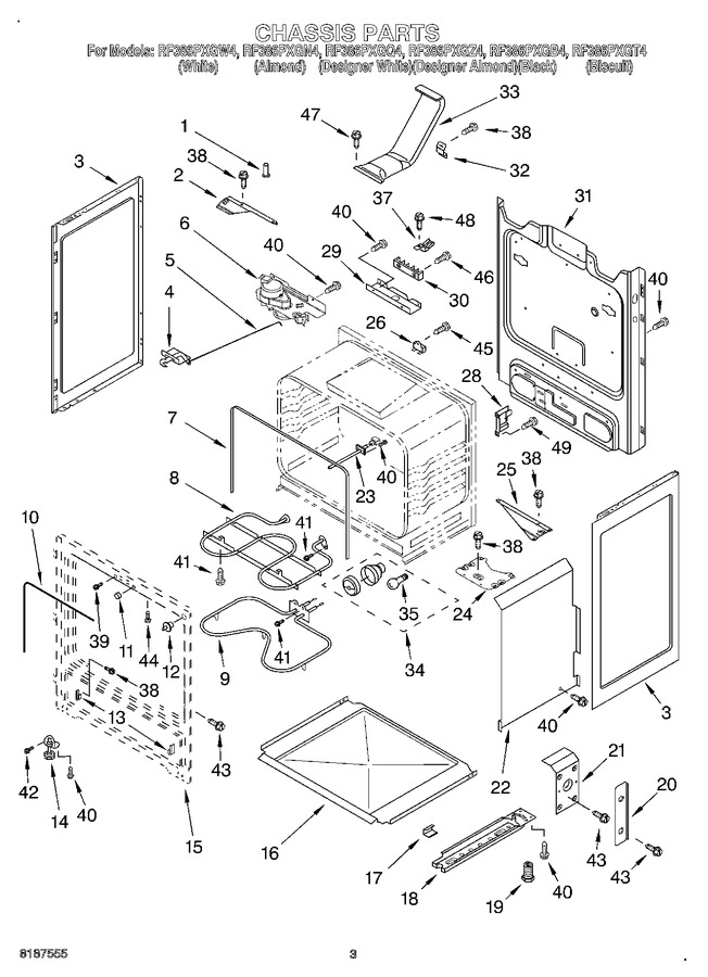 Diagram for RF386PXGZ4