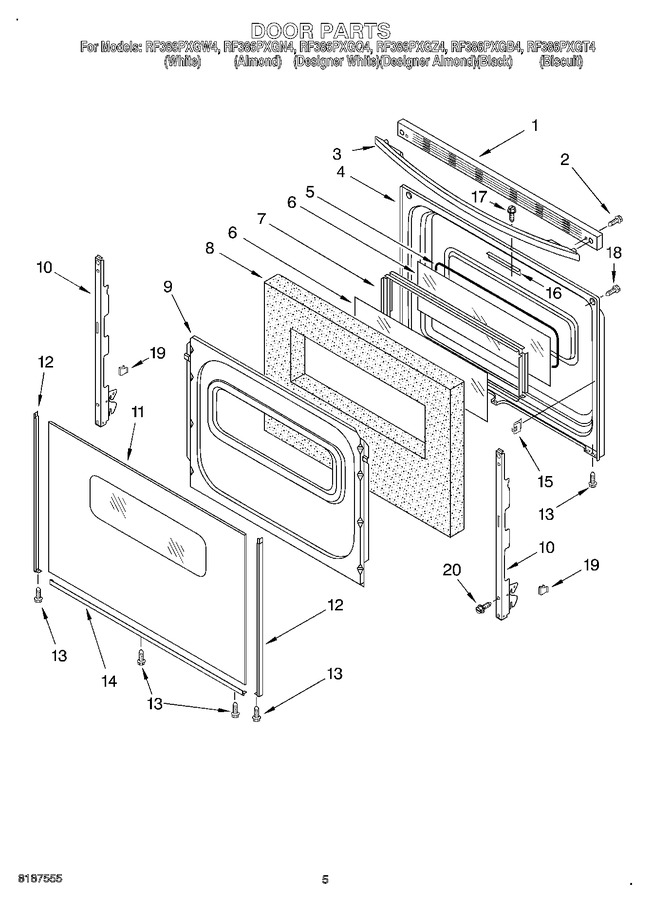 Diagram for RF386PXGZ4