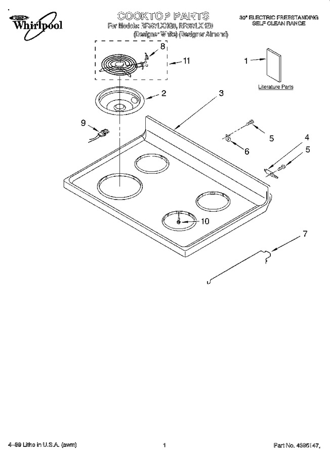 Diagram for RF387LXHQ0
