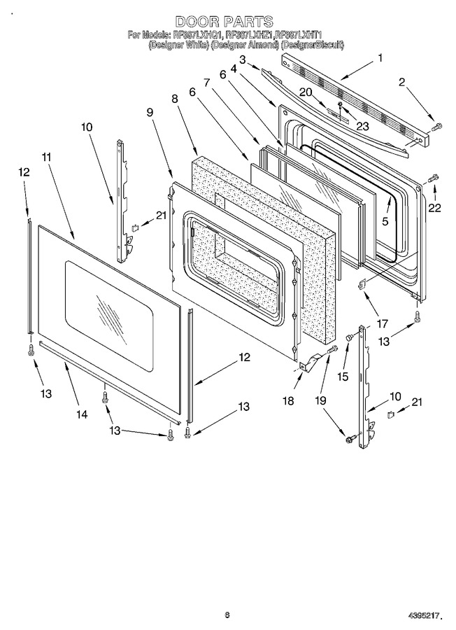 Diagram for RF387LXHZ1