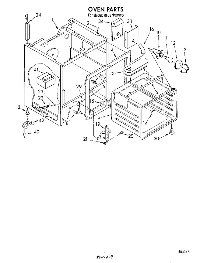 Diagram for RF387PXVF0