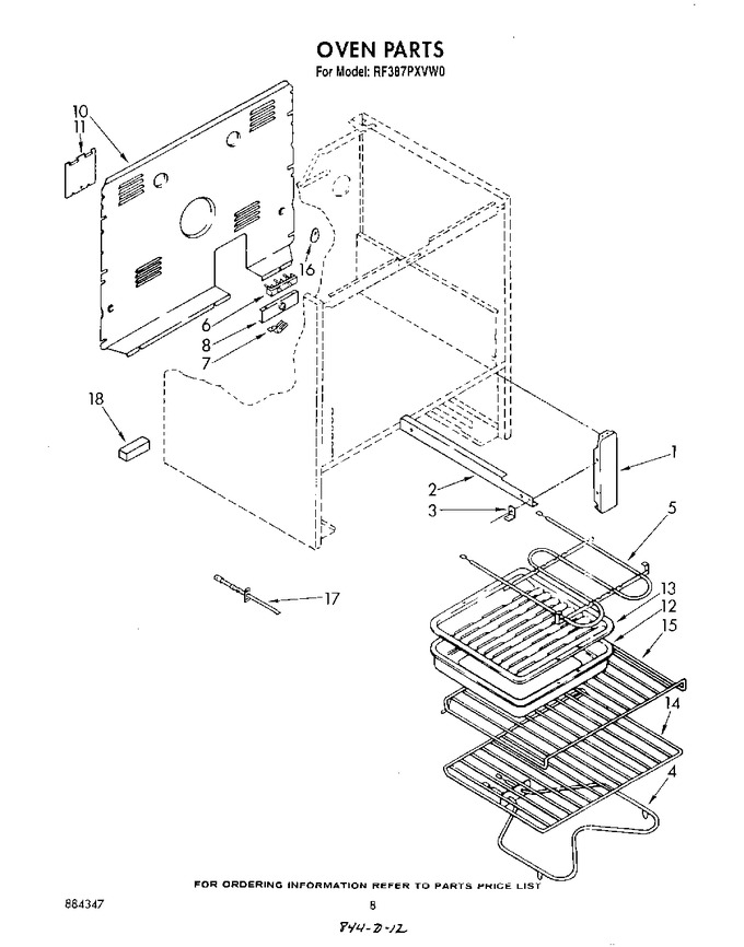 Diagram for RF387PXVF0