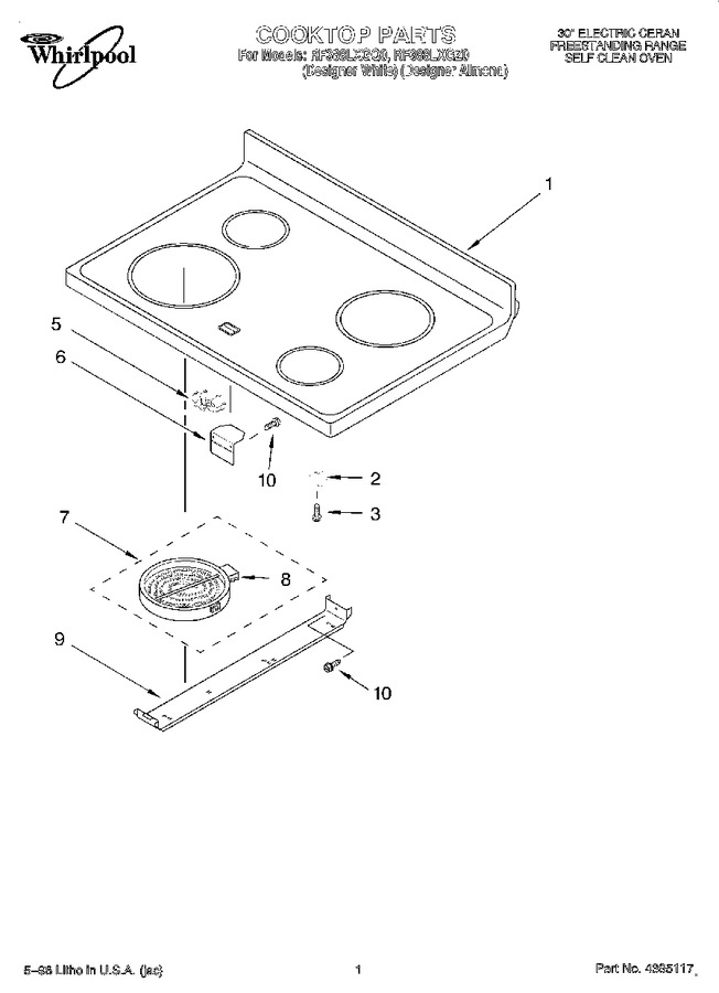 Diagram for RF388LXGZ0